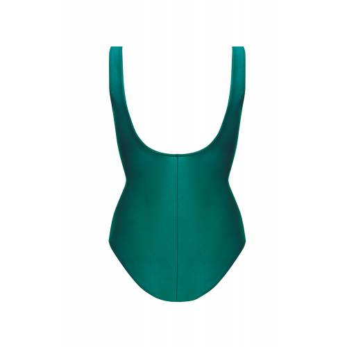 Jednoczęściowy kostium kąpielowy Self Mexico 6 zielony tył